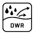 <strong>DWR Imprägnierung</strong></br>Dauerhaft wasserabweisend